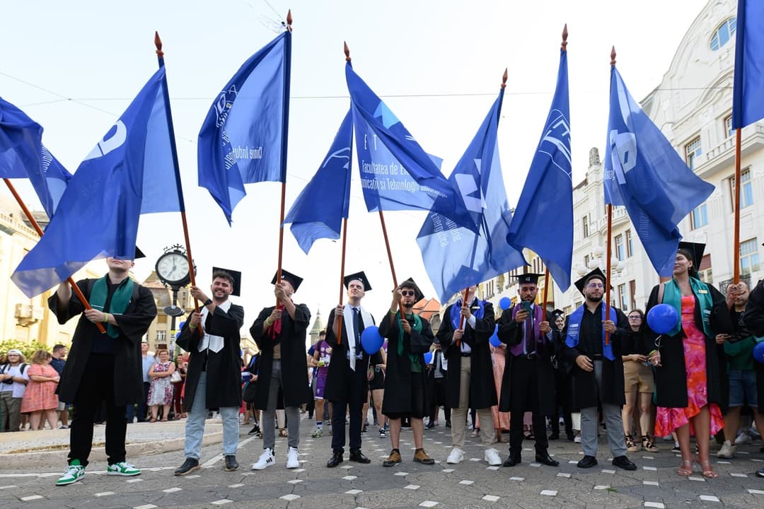 Ceremonii și Muzică Live pentru Absolvenții și Publicul Universității Politehnica Timișoara | Emoții și Tradiție Academice la UPT