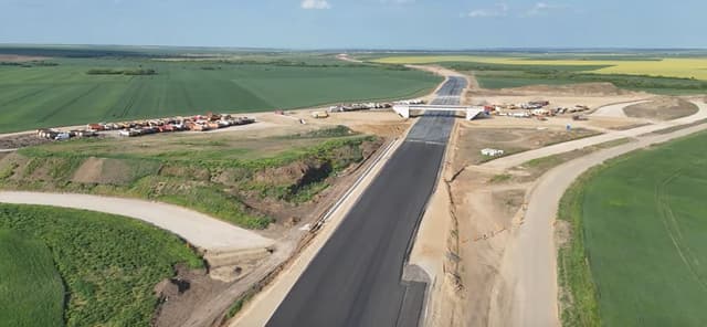  asfalt proaspăt și lucrări poduri aproape de final pe Autostrada Vestului către Timișoara. Vezi ultimele imagini spectaculoase! VIDEO