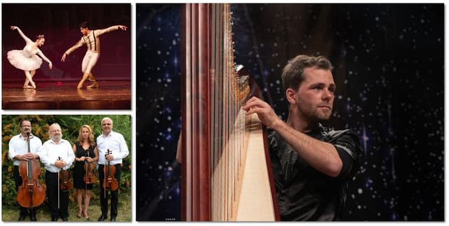  Alexander Boldachev și Magia Harpei în UNEXPECTED, cu Incanto Quartetto și Surprize Spectaculoase!