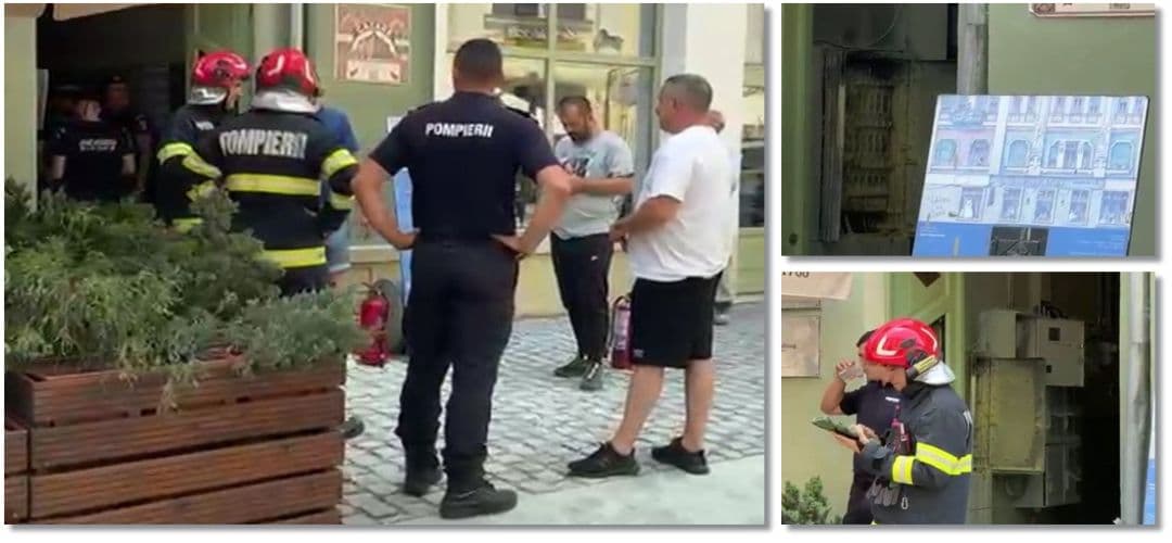 Fum și panică într-o clădire istorică din Cetate, Timișoara! Descoperă cum a început incendiul - VIDEO