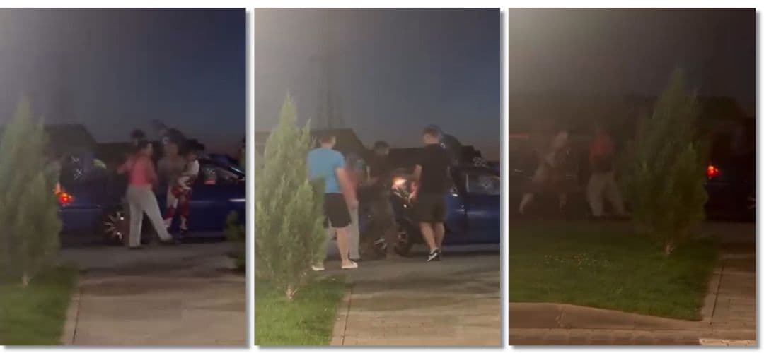 Dispută Între Soacră și Ginere pe Stradă – VIDEO