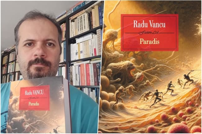  Descoperă Paradis, Noul Roman al lui Radu Vancu, la Librăria La Două Bufnițe! Sesiune de Autografe Inclusă!