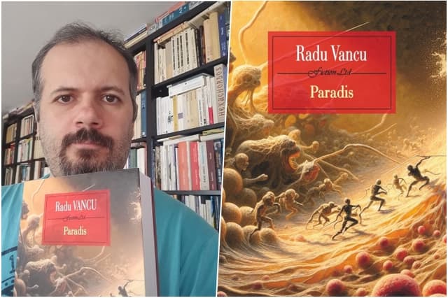  Descoperă Paradis, Noul Roman al lui Radu Vancu, la Librăria La Două Bufnițe! Sesiune de Autografe Inclusă!