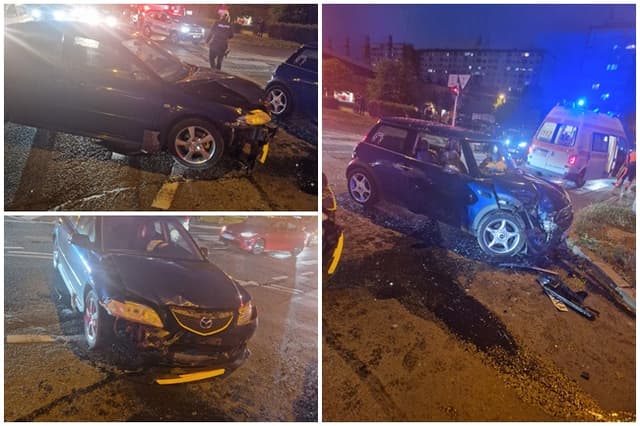Trei Tineri Răniți Grav în Coliziunea a Două Mașini pe Bulevardul Eroilor din Timișoara - Accidente Rutiere Timiș 2023