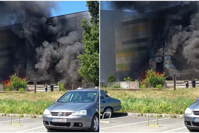  Flăcări devastatoare la Agora Mall Arad – Intervenție comună a pompierilor din Arad și Timiș. Fără victime raportate!