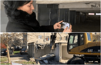  Garaje Demolate pentru Spații Noi de Parcare în Zona Dacia și pe Bulevardul Dâmbovița