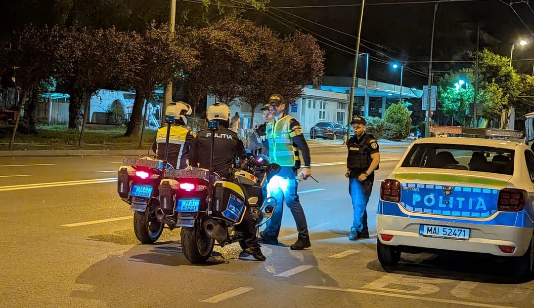  Fugă incendiară cu 10 milioane de lei sustrași de la Poștă, stopată de polițiști după urmăriri pe străzi!