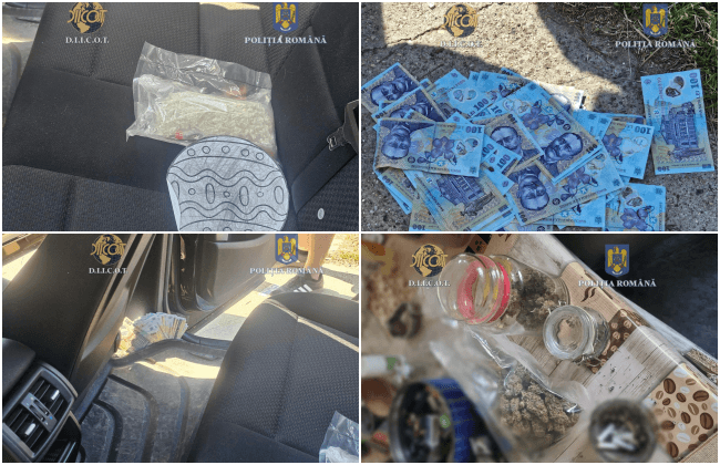  Traficanți surprinși cu peste 600g de “cristal la Timișoara – Rețineri efectuate de polițiștii anti-crime organizate și procurorii DIICOT