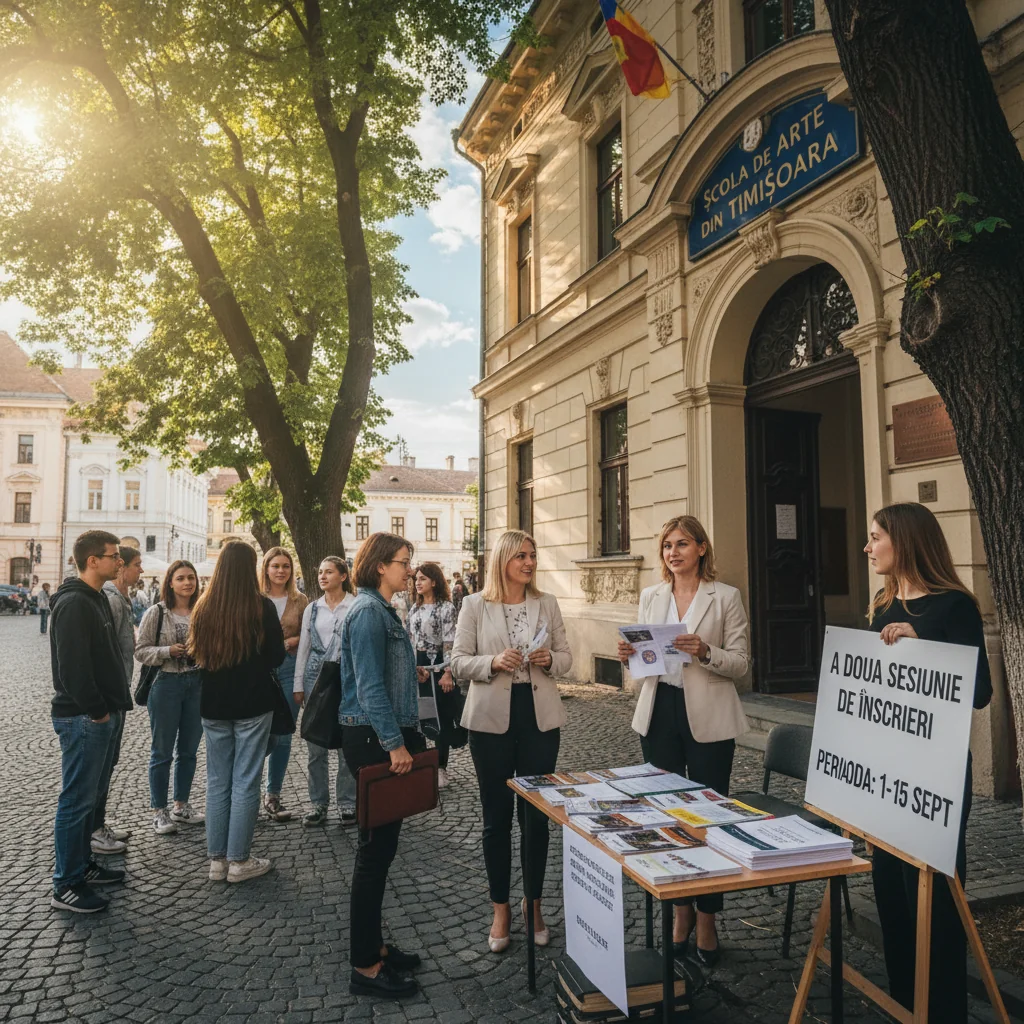 A doua sesiune de înscrieri la Școala de Arte din Timișoara, anunțată public