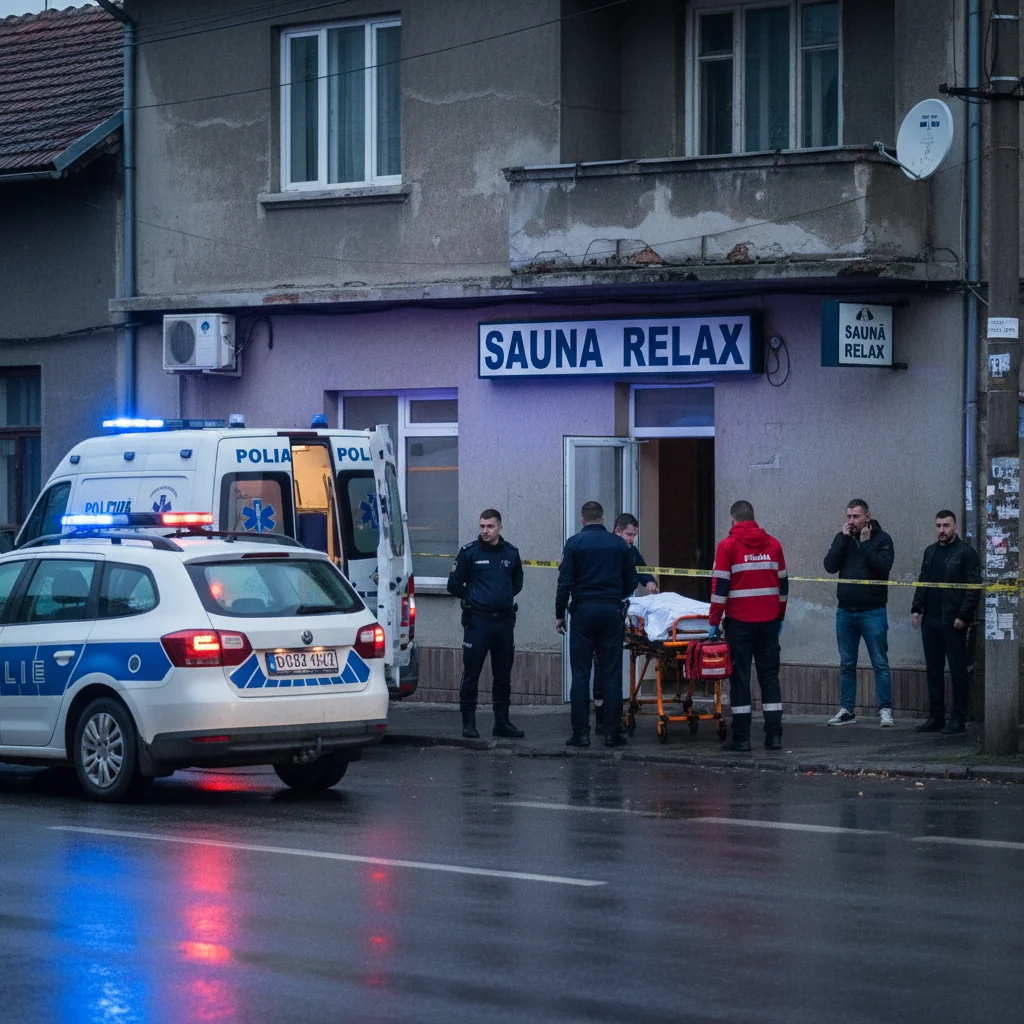 Bărbat de 75 de ani găsit fără viață într-o saună din Timișoara. Poliția a deschis o anchetă