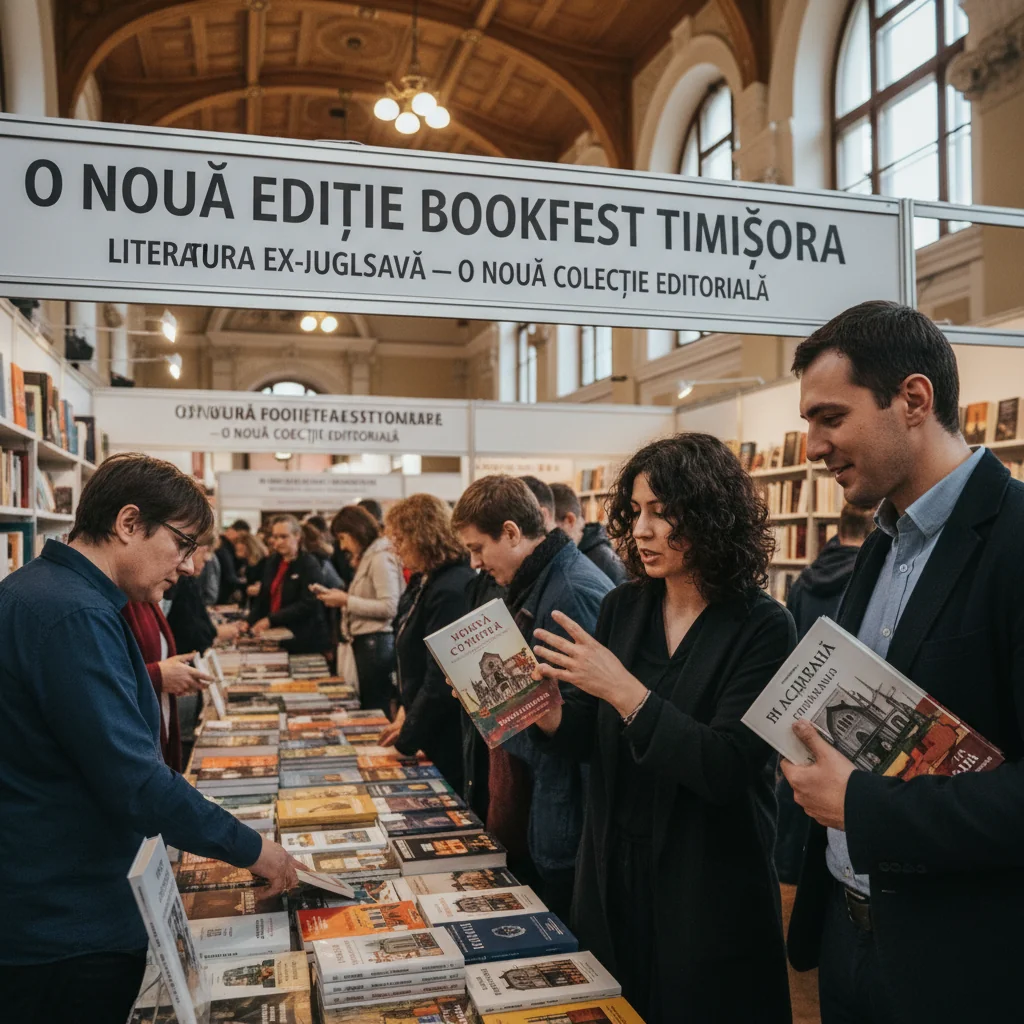 Bookfest revine la Timișoara cu o colecție specială de literatură din regiunea fostei Iugoslavii