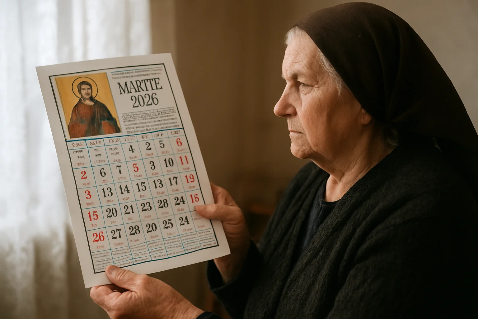 Calendar ortodox – 2026-03-06