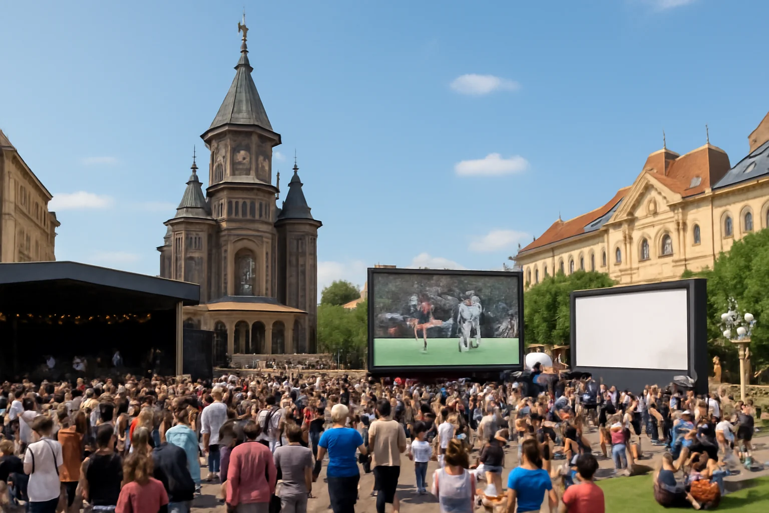 Ce activități captivante ne așteaptă în Timișoara pe 22 mai 2025? Zile pline de sport, concerte și cinema în aer liber!