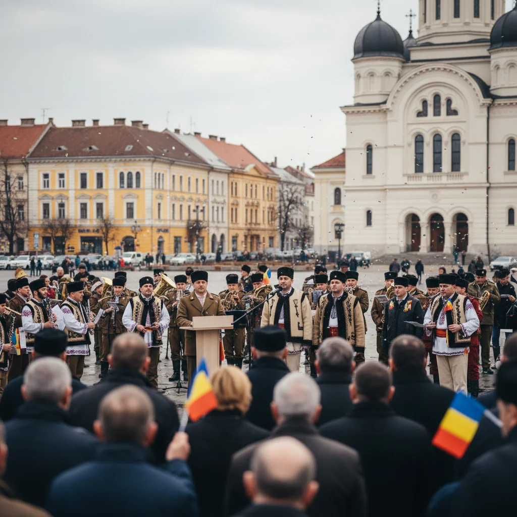 Ceremoniile de Ziua Unirii Principatelor la Timișoara, programate în Piața Unirii pe 24 ianuarie 2026