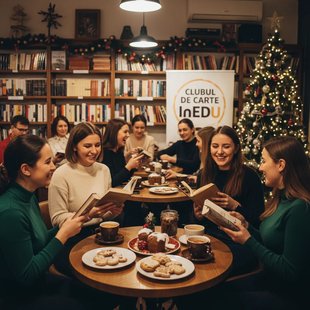 Clubul de carte InEdu celebrează Crăciunul