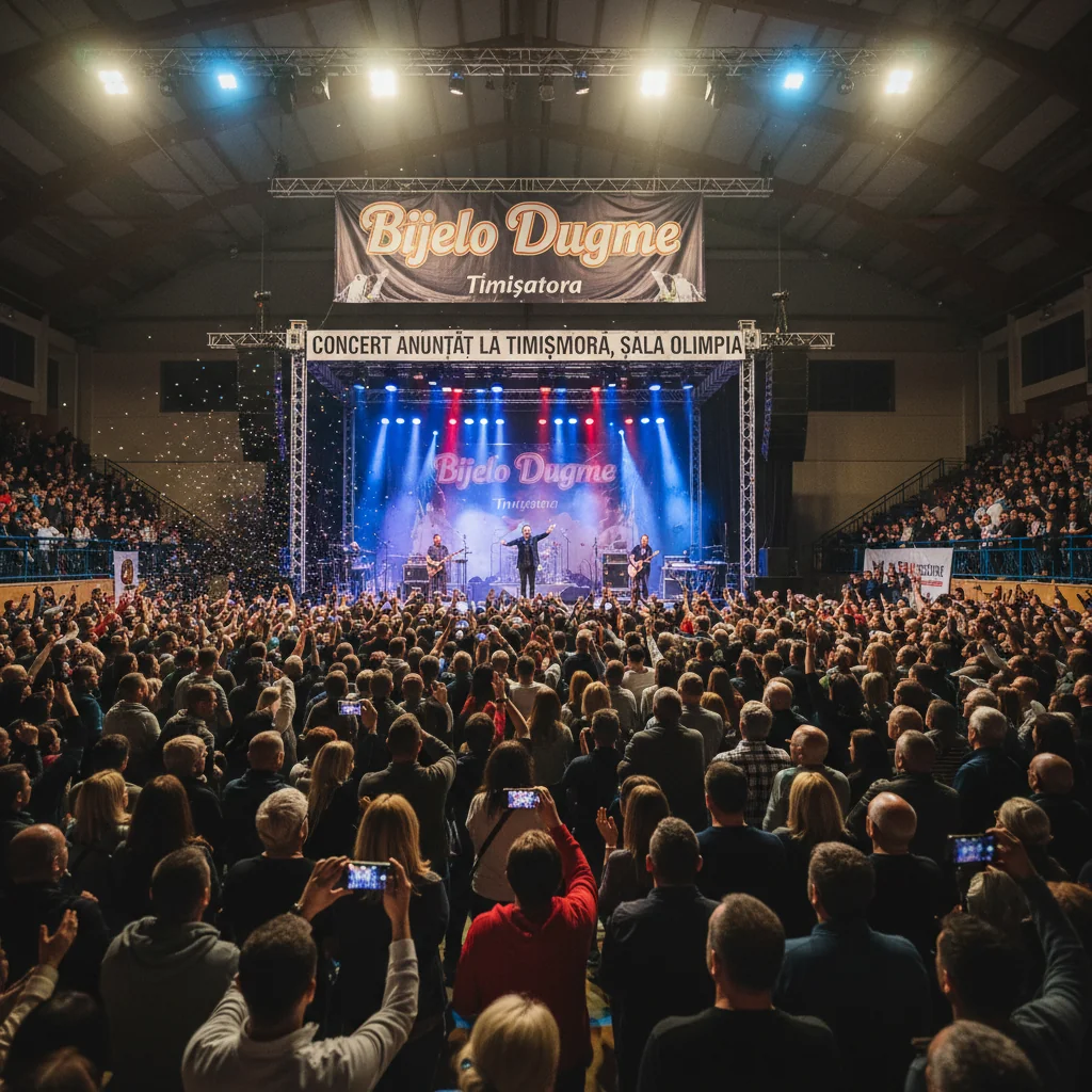 Concert aniversar Bijelo Dugme programat la Timișoara, în sala Olimpia, pe 14 februarie 2026