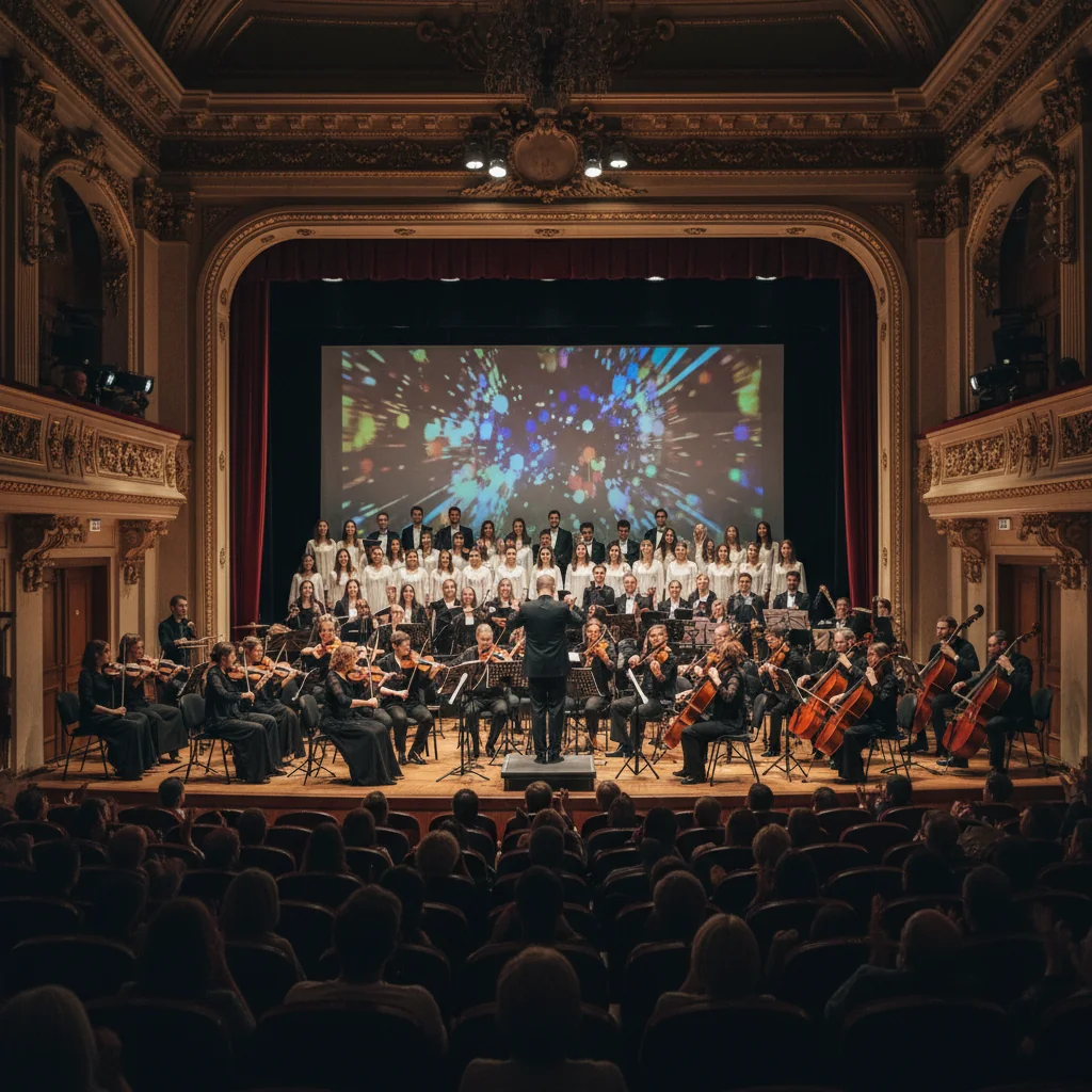 Concertul „Voices & Visions” aduce Orchestra Facultății de Muzică și Teatru UVT pe scena Sălii Capitol din Timișoara
