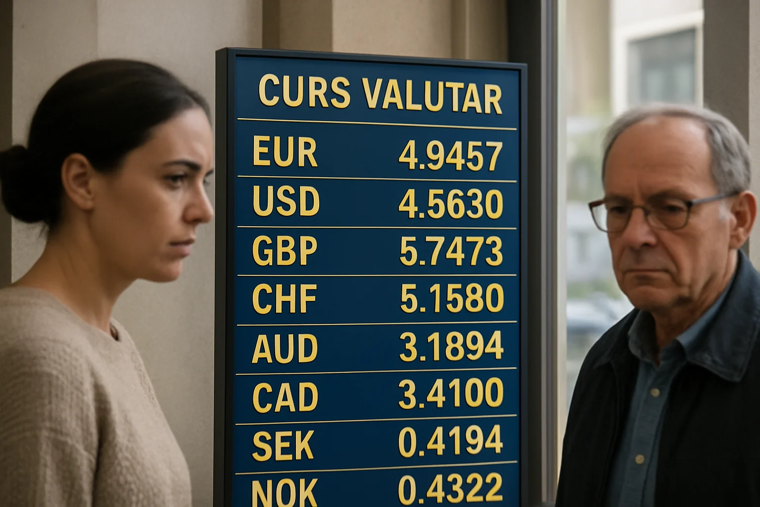 Curs valutar azi (BNR) – 2026-03-18