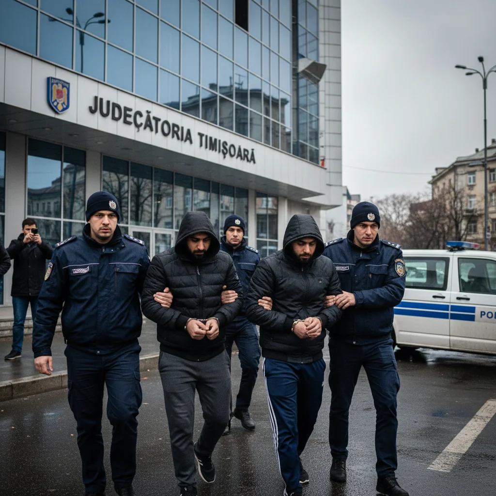 Doi cetățeni pakistanezi arestați preventiv la Timișoara pentru trafic de migranți