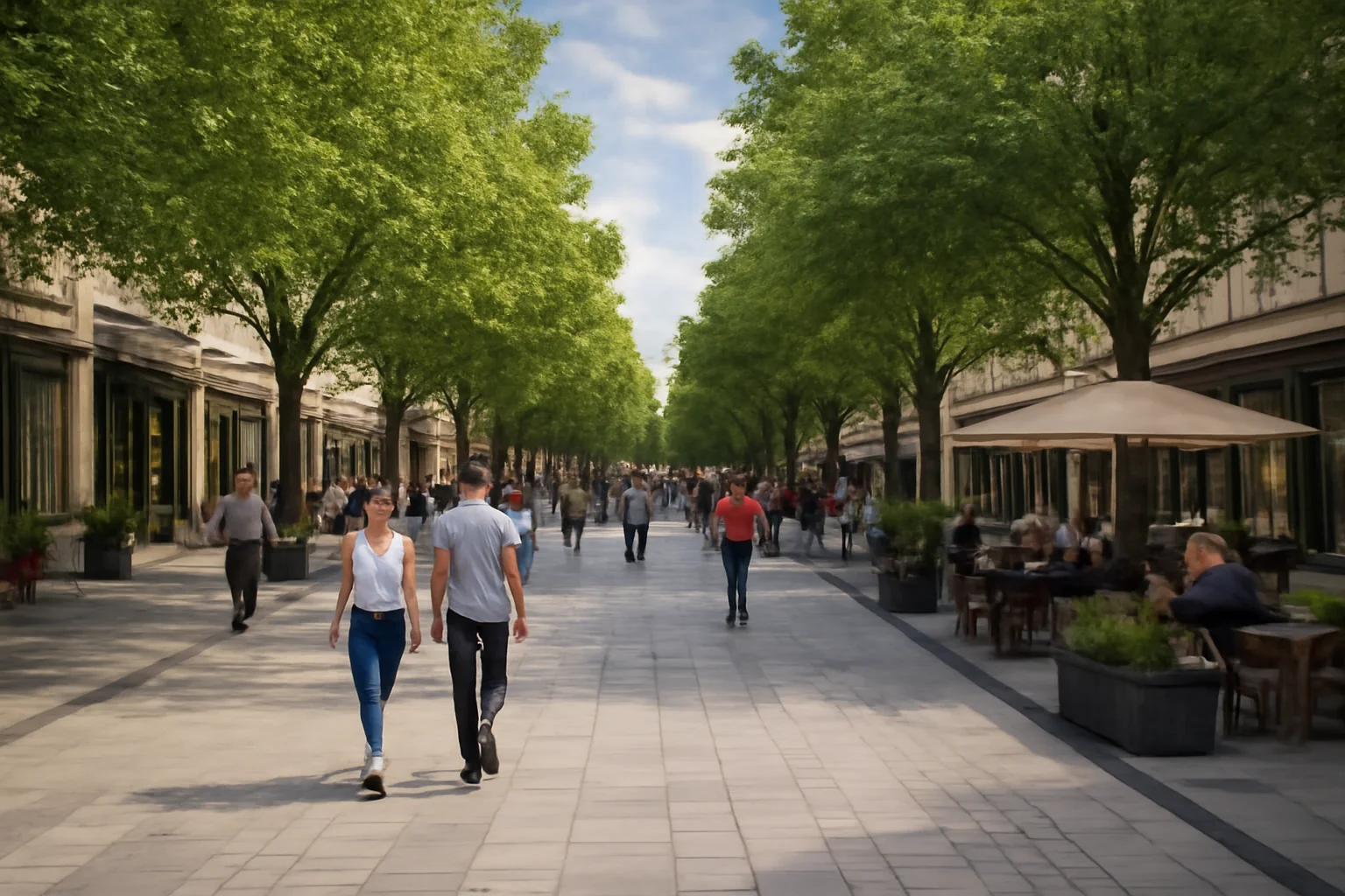 două străzi devin pietonale în planul de modernizare urbană al primăriei. Descoperă detalii și VIDEO!