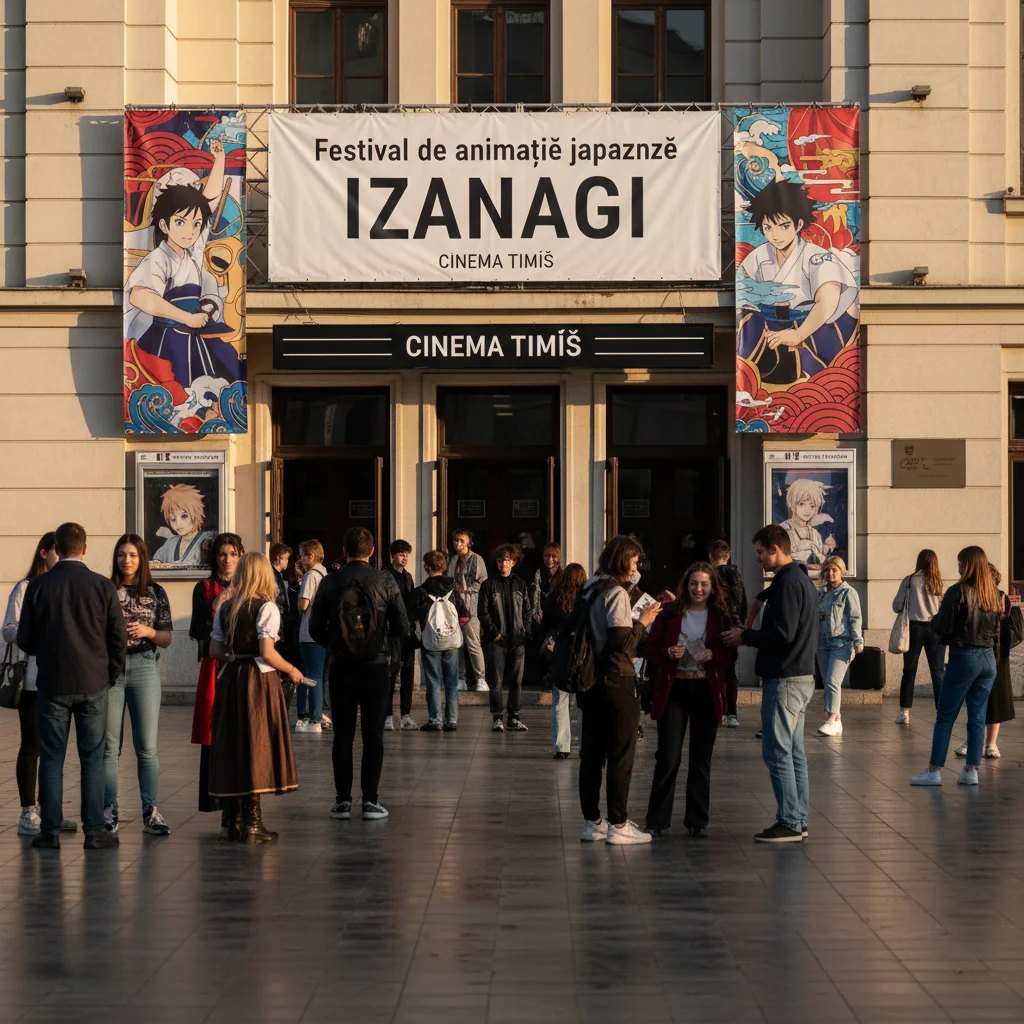 Ediția a VI-a a festivalului de animație japoneză IZANAGI debutează la Cinema Timiș