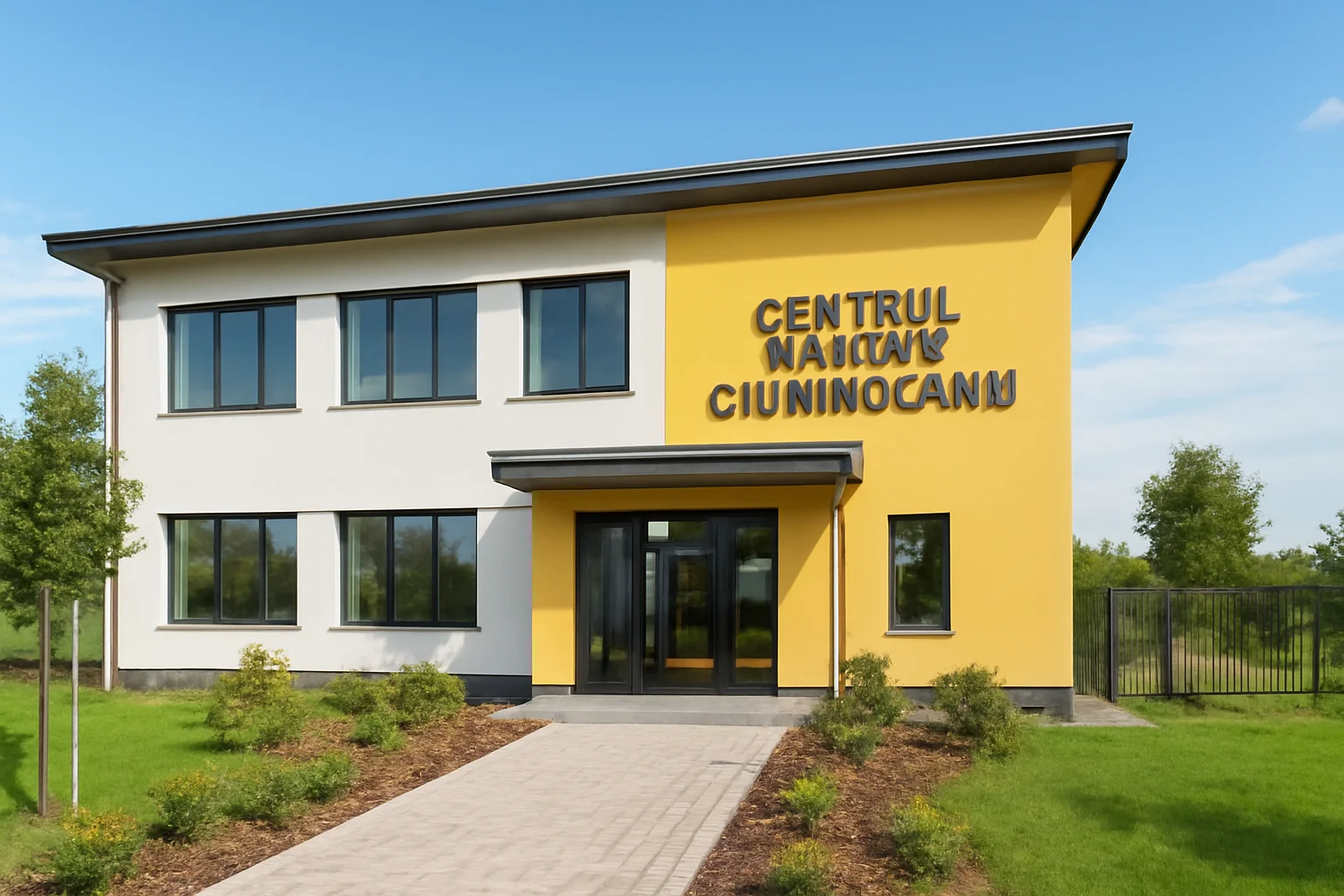 Imagini. Proiectul Centrului Dumitru Ciumăgeanu din Timiș - Un paradis educațional pentru copii speciali cu fonduri europene la Giroc