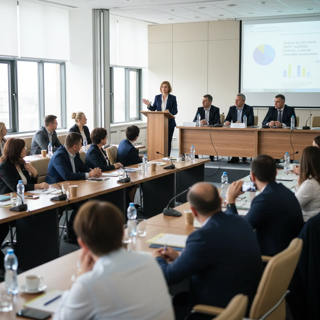Informare esențială despre legislația protecției consumatorilor la CCIAT