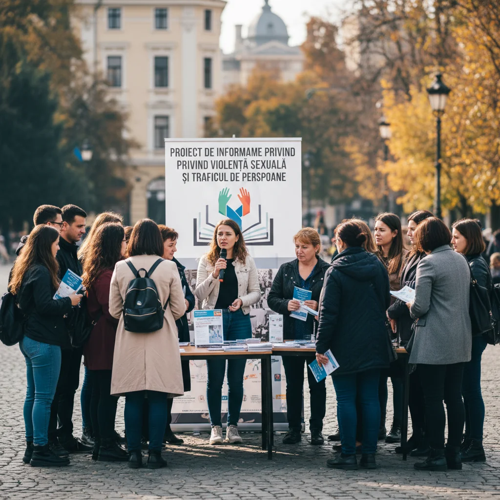 Inițiativă de informare asupra riscurilor violenței sexuale și traficului de persoane lansată la Timișoara