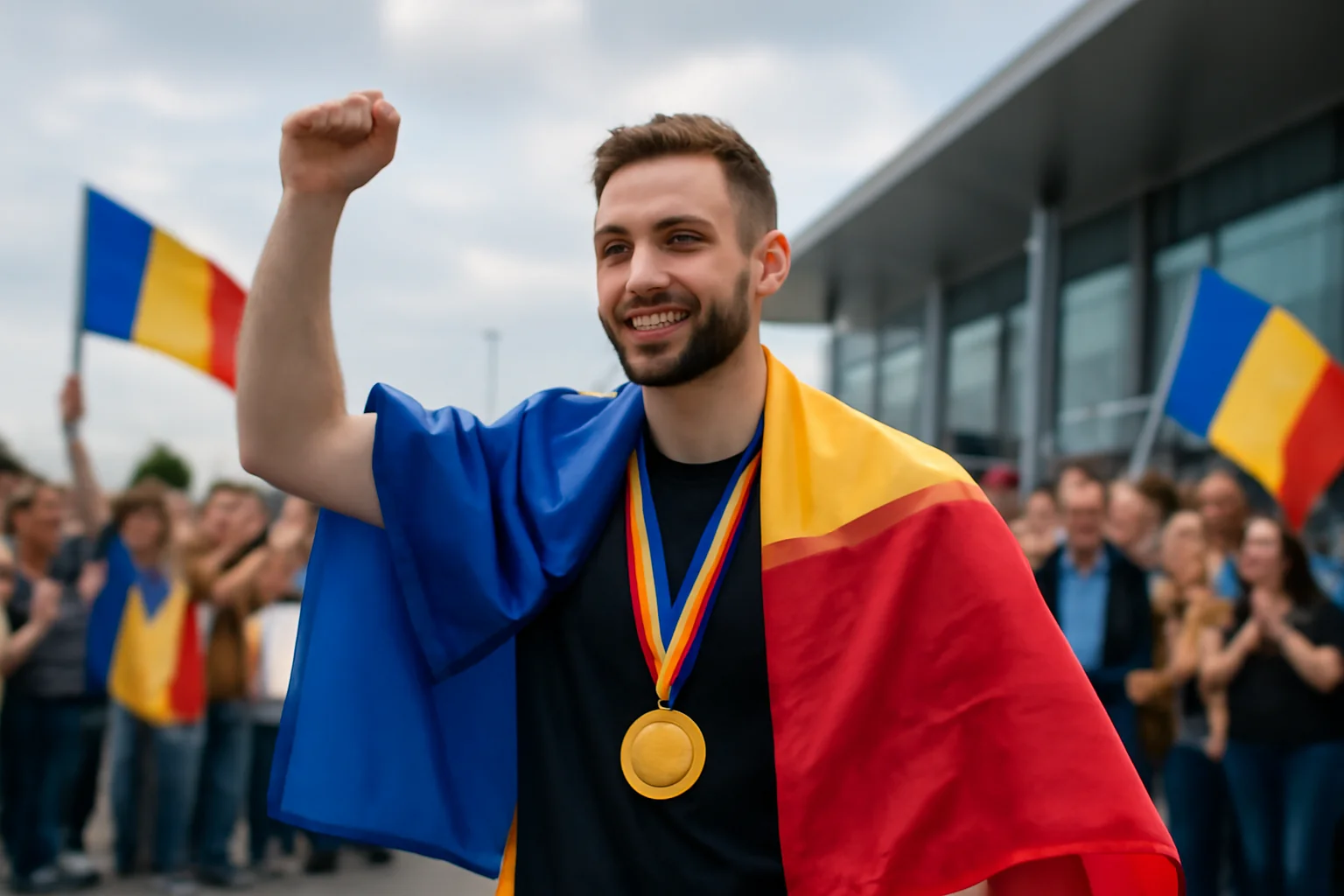 Întoarcerea victorioasă în România!