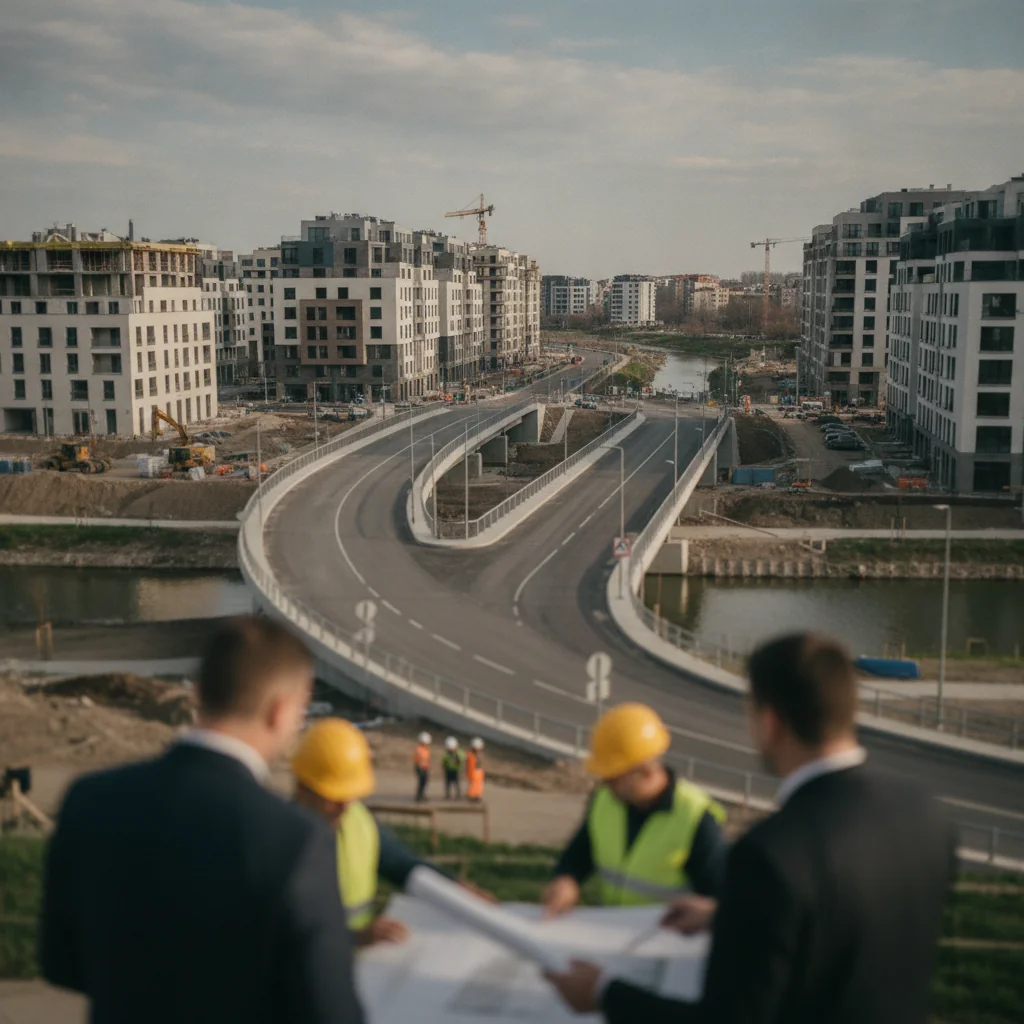 Licitație de 20 milioane euro pentru poduri și drum în Timișoara