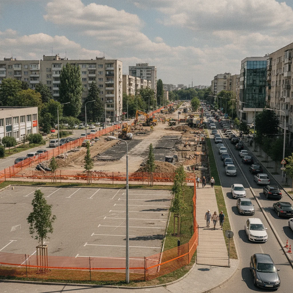Licitație Magistrala Verde Timișoara: 451 locuri parcare dispar