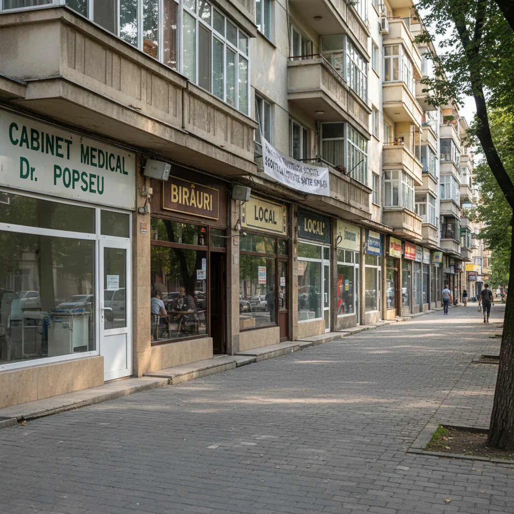 Licitație pentru șapte spații în Timișoara: birouri și cabinete