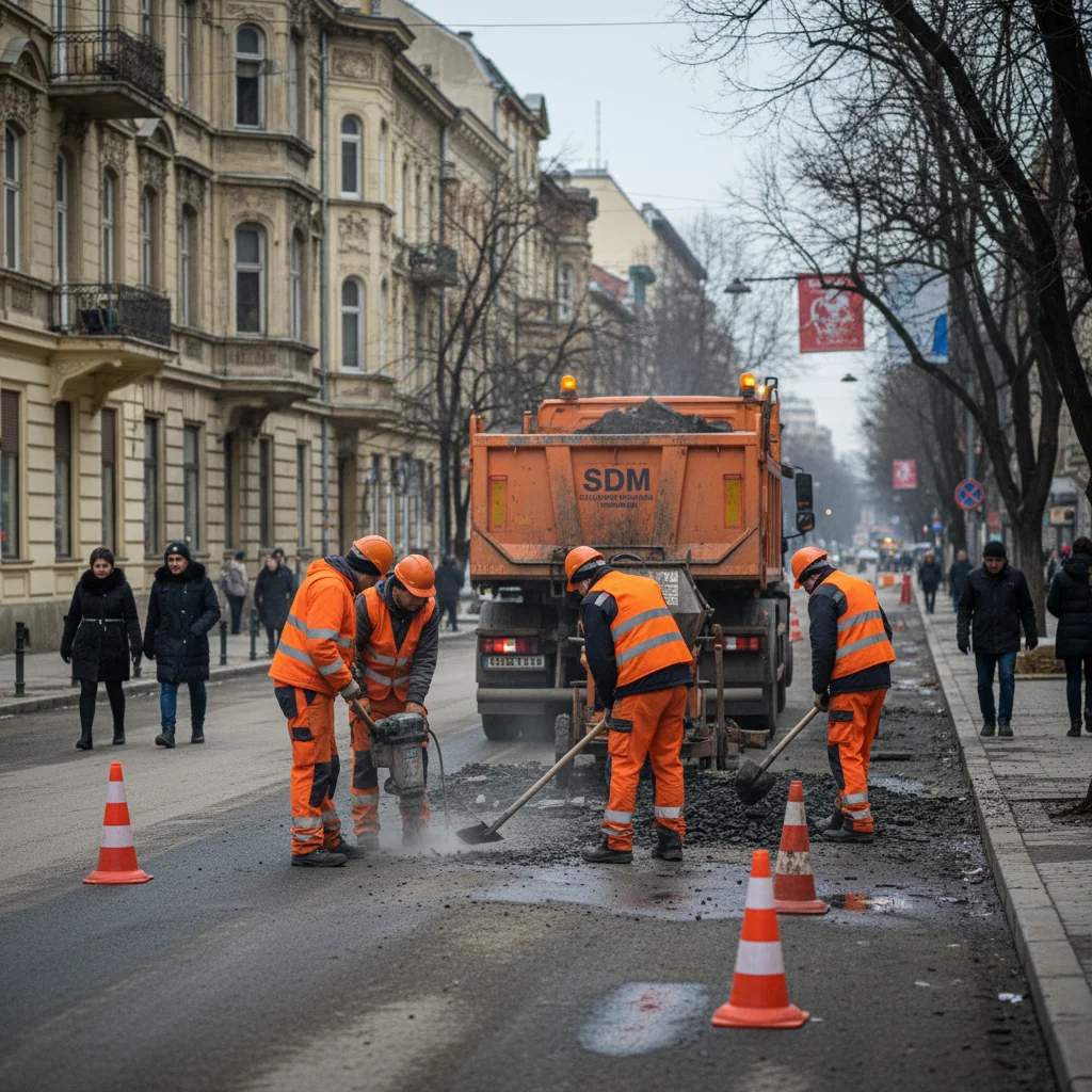 Lucrări SDM programate pe străzile din Timișoara în 20 ianuarie 2026
