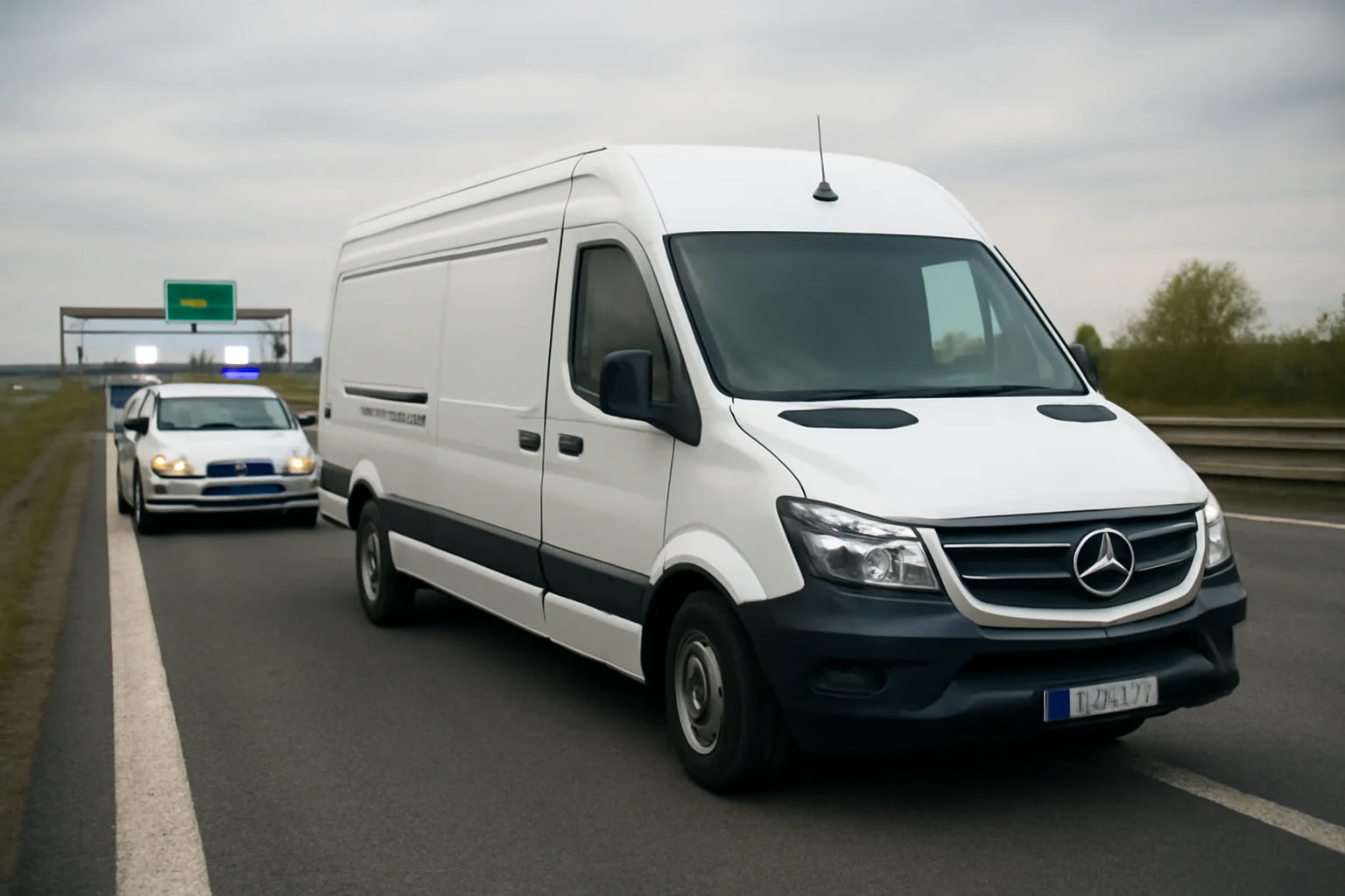 Microbuz Furată din Italia, Valorând 150.000 Euro, Găsită de Poliție pe Autostrada A1 cu Marfă Scumpă în Arad