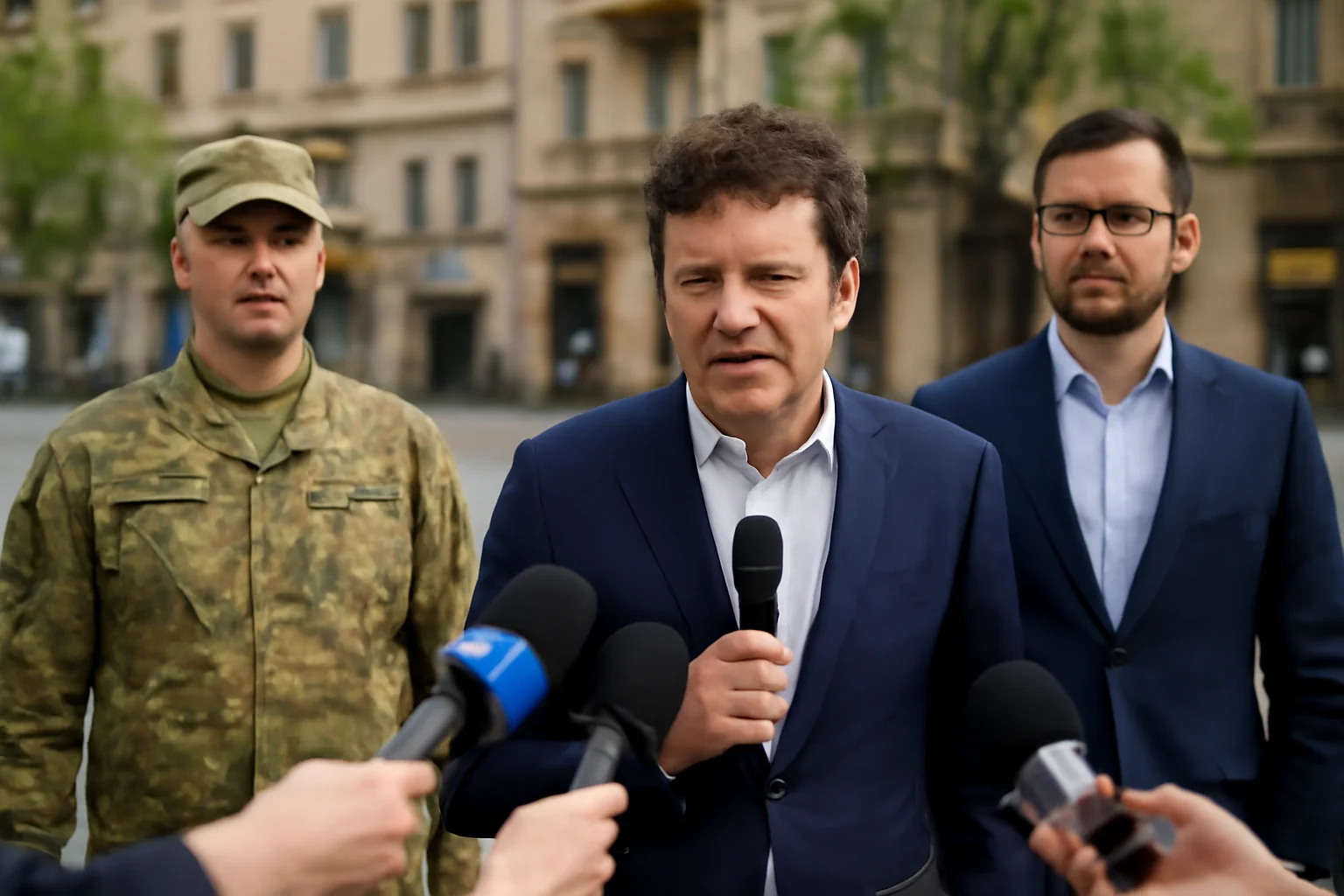 Nicușor Dan anunță la Timișoara introducerea stagiului militar voluntar plătit de stat.