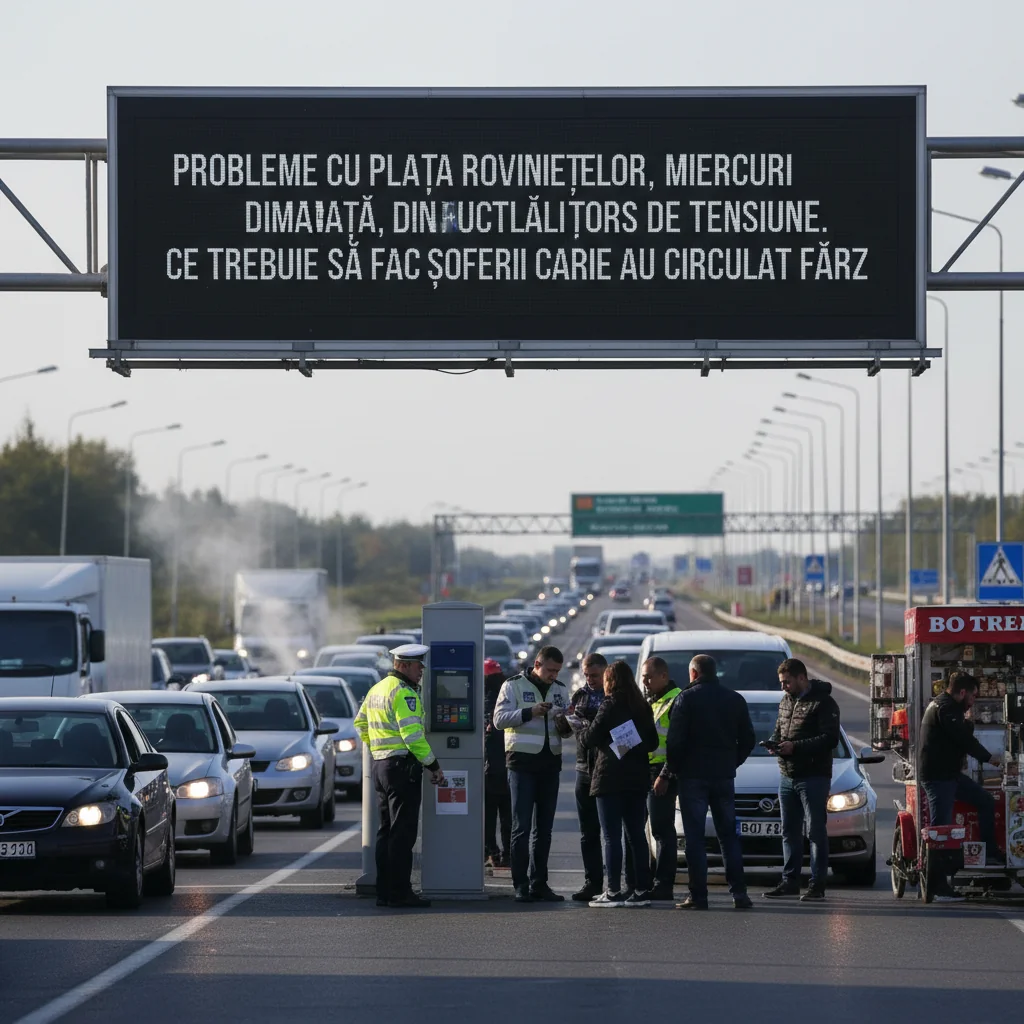 Roviniete blocate miercuri dimineață din cauza tensiunii instabile