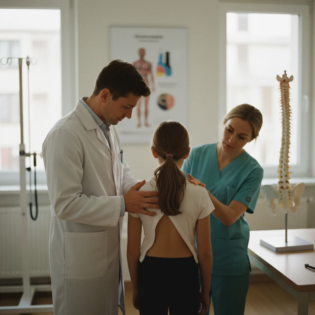 Scolioza la tineri: evaluare și tratament la TIM MEDINA CLINIC