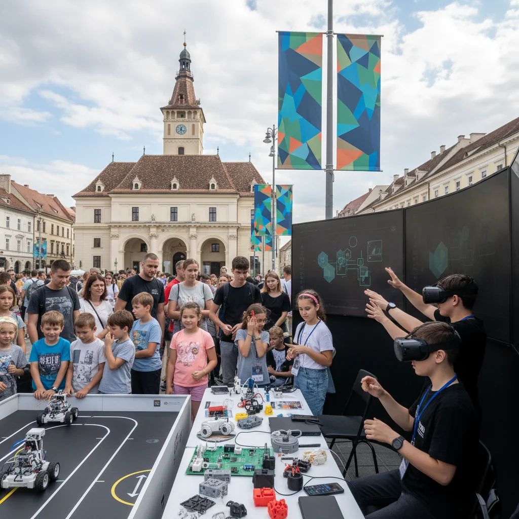 SYNC Festival 2026 aduce la Timișoara roboți, realitate virtuală și ateliere STEAM pentru toate vârstele