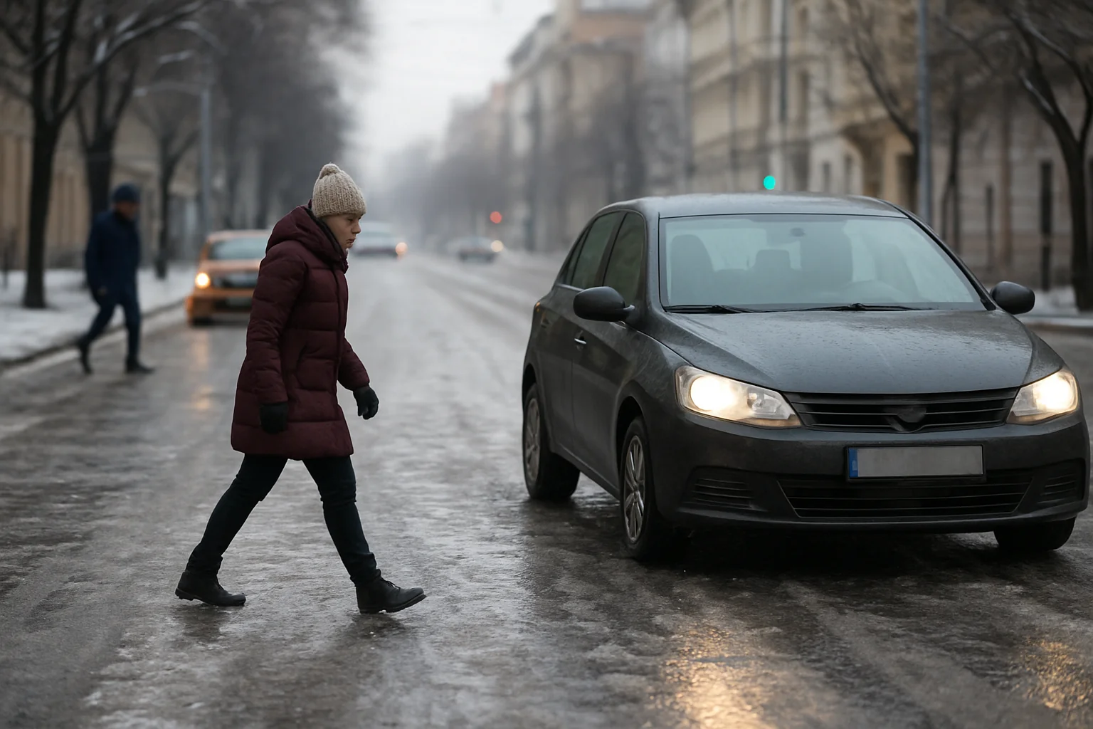 Temperaturile scăzute și posibilele poleiuri: Cum să circuli în siguranță pe străzile din Timișoara