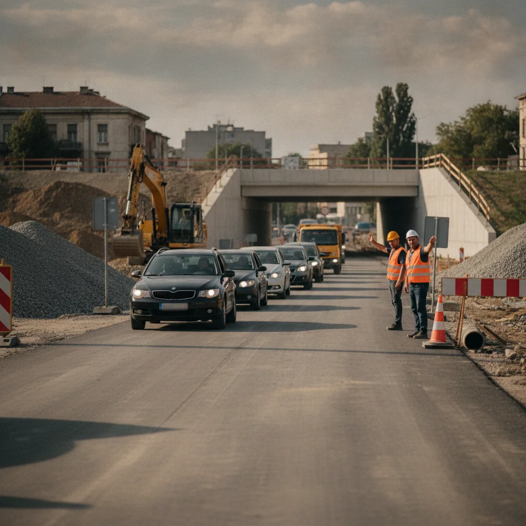 Timișoara: drumul provizoriu de la Pasajul Freidorf, posibil în noiembrie 2023