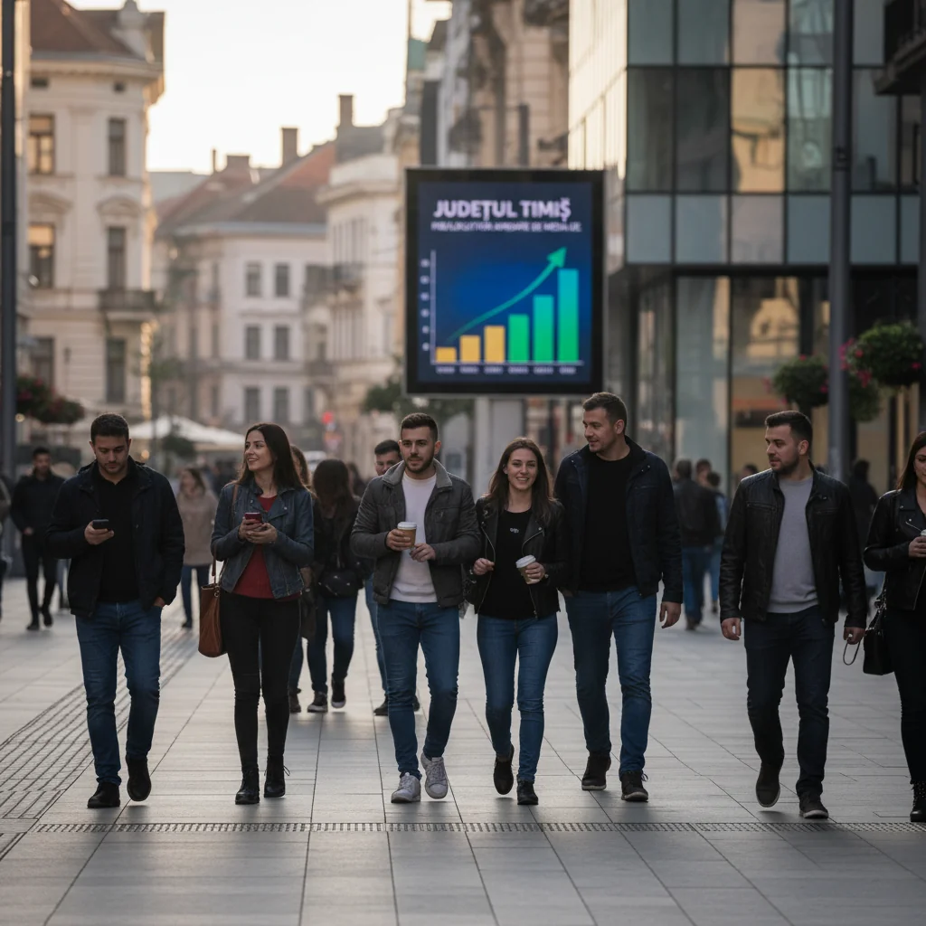 Timișoara: Județul Timiș se apropie de media UE la PIB pe locuitor