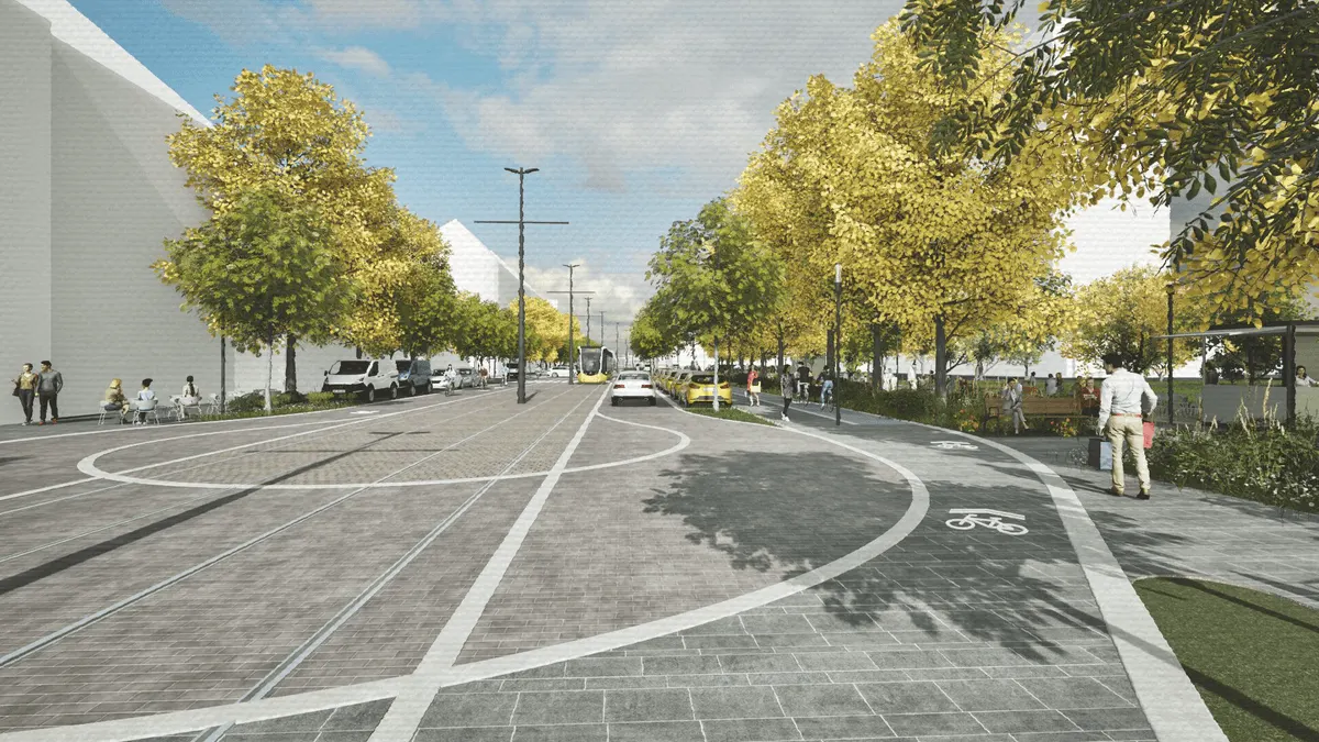 Proclamația de la Timișoara: 1,3 ha redesenate, 89 de arbori noi