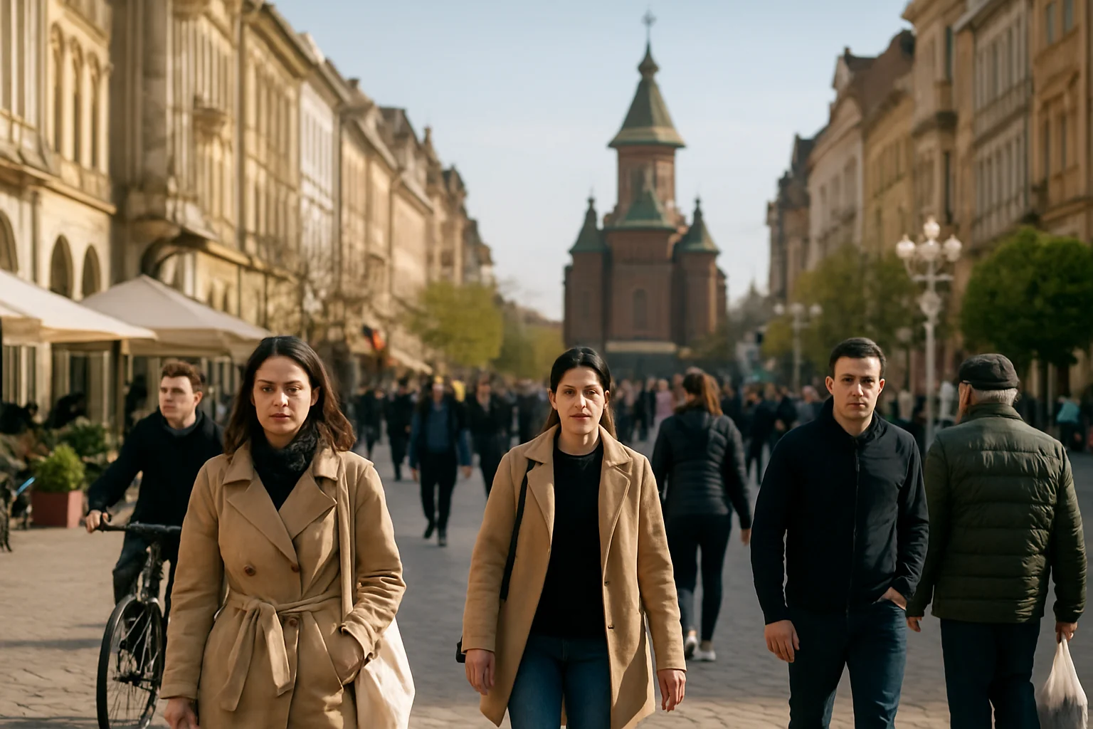 Viața cotidiană în Timișoara la început de aprilie 2026